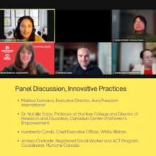 Our Executive Director on a Panel to Combat GBV