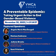 We Speak On How to End the GBV Epidemic