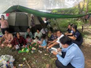 Assessment and supports for evacuated family