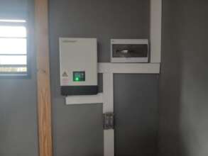 Solar installation at Green kidz library