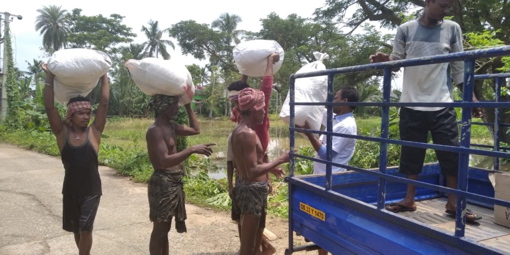 Help flood devastation recovery in Odisha, India