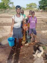 Watering the gardens