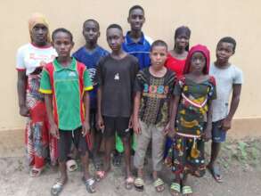 the 9 refugees students