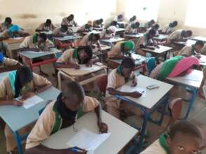 Students in class