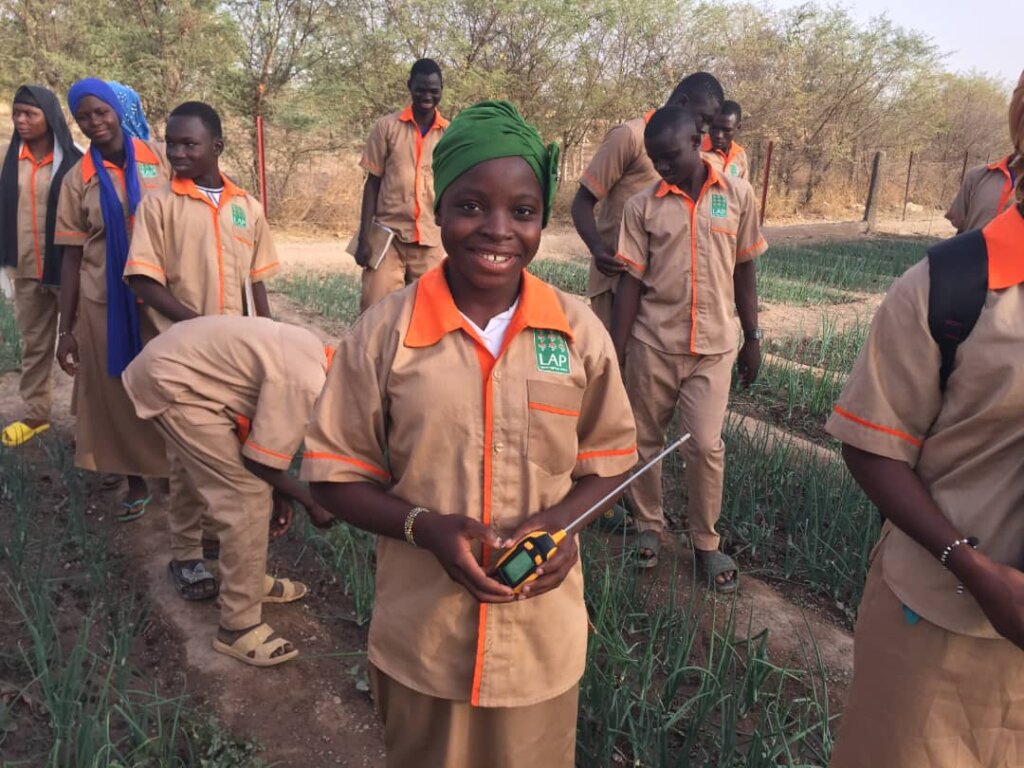 Learning to use a PH meter