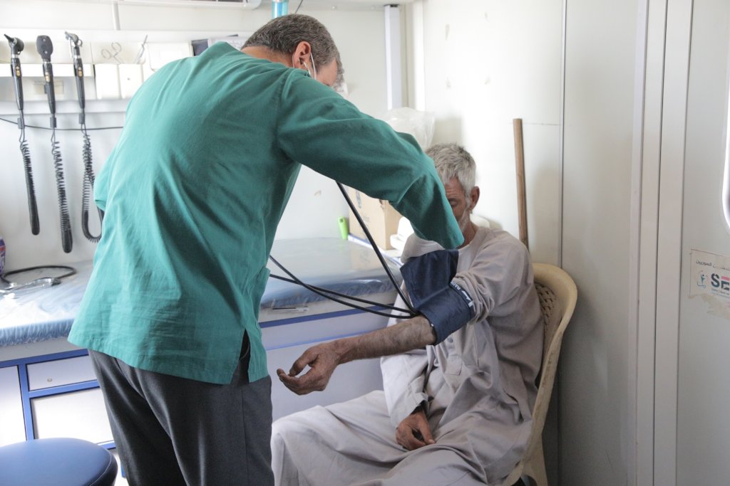 Support Mobile Clinics in Syria