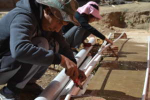 irrigation system construction