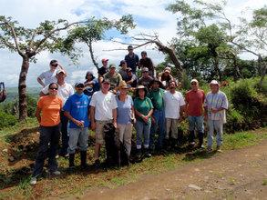 The crew that worked all day