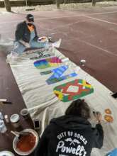 Kai & Zooey painting.
