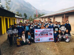 Relief distribution and school support