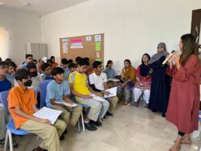 Awareness session at the Discovery Centre