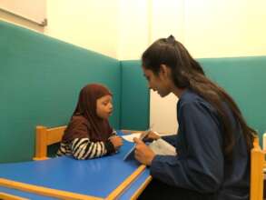 Speech therapy session at KDSP