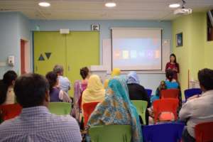 Informational session for parents by expert