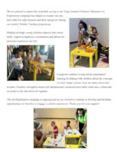 VI Children's Museum Art Exploration Report 4