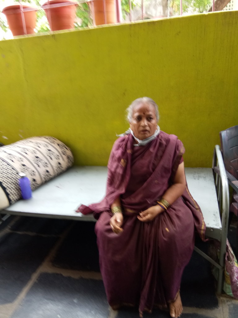 Support Cots and Beds for Oldage Poor Woman