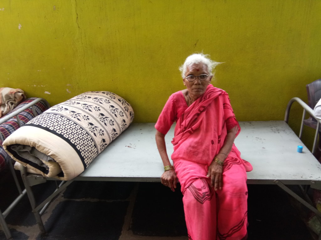 Support Cots and Beds for Oldage Poor Woman