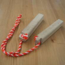 Hyoshigi, used in Kamishibai to bring attention