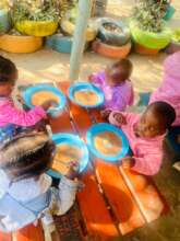 Lunch at the Creche