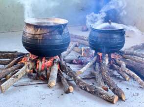 Cooking for the children