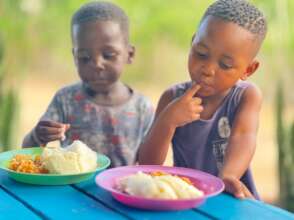 Full plates, happy hearts