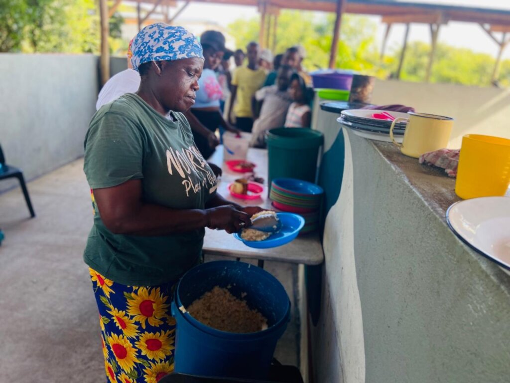 A healthy meal prepared with love by the Grannies