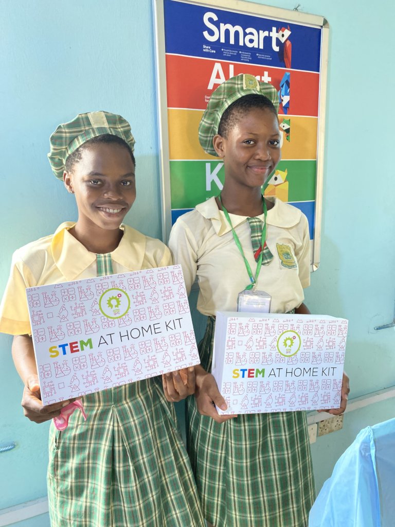 Provide STEM @ Home kits for underserved girls