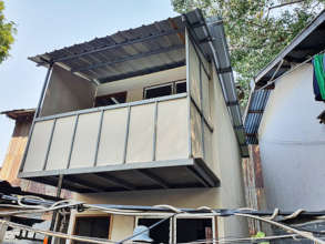 After construction, nearly completed