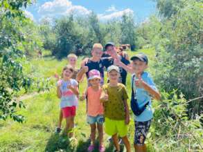 Children enjoying their field trip