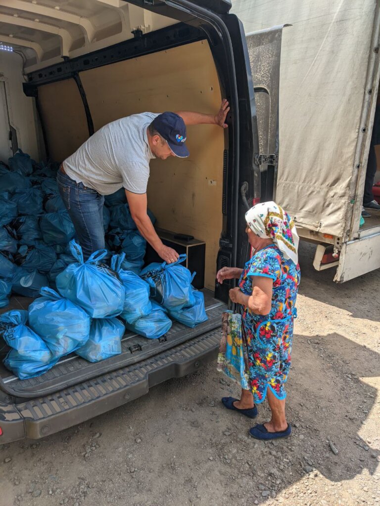 Evacuating Orphans & Families, Bringing Aid