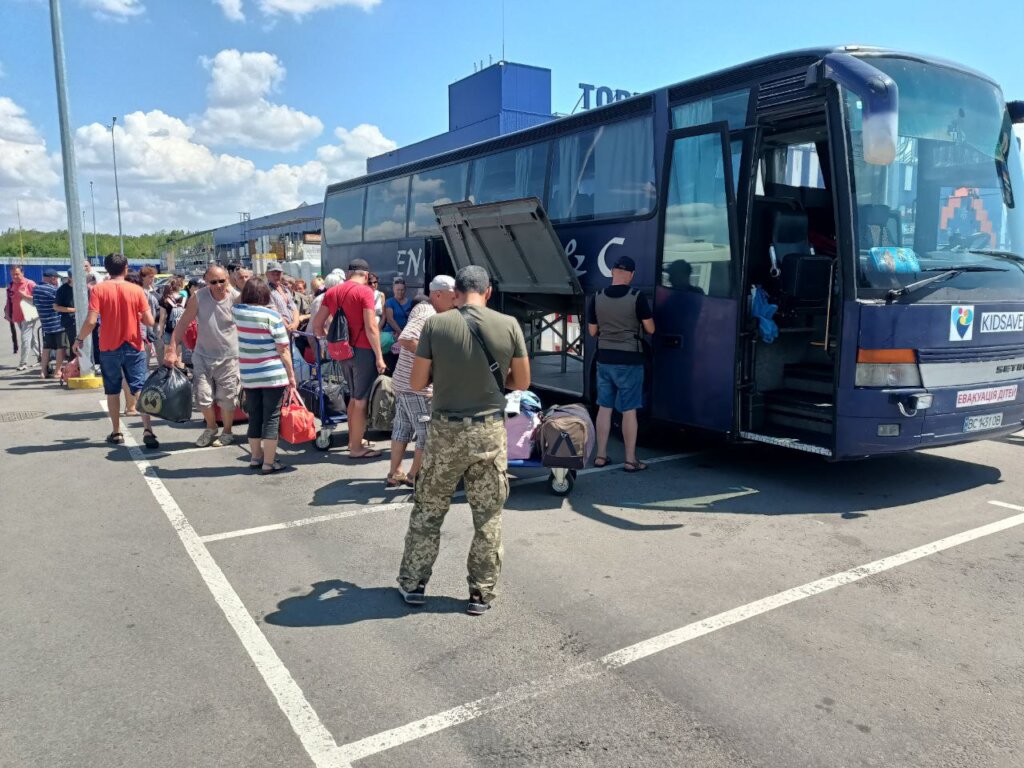 Evacuating Orphans & Families, Bringing Aid