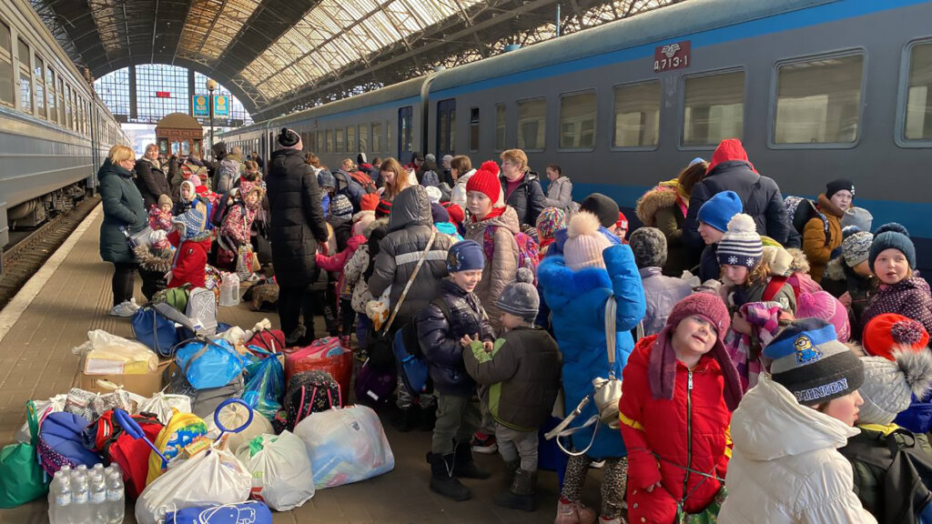 Evacuating Orphans & Families, Bringing Aid