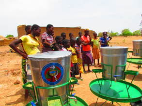BARKA Distributes Handwashing Stations