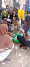 Students eat lunch for free at their new canteen