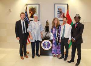 US Ambassador Meets with BARKA Co-Founders