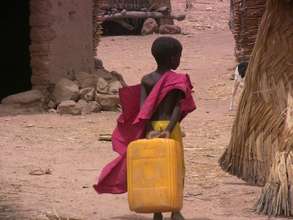 No age is too young for carrying water.