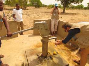 DJ Brooks of Initiative : Eau tests well water