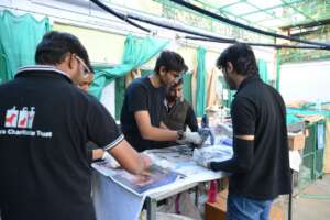 Team successfully removed the bird from the trap