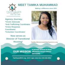 New Director of Transitional Housing Tamika