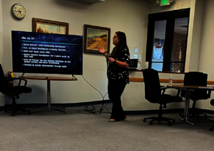 Presenting at Griffith Police Department