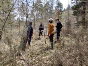 Inspecting project zones for volunteers