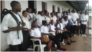 Group photo of Stephan Carama technical school.