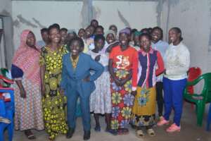 Group photo for participants