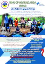 Flyer for the Self Help Groups Uganda