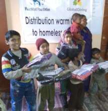 Warm Clothes in winter 200 homeless children