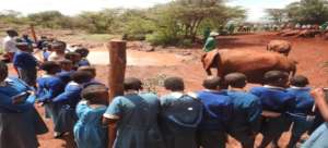 MOBILE CONSERVATION EDUCATION UNIT IN MAASAI MARA