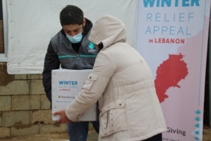 WINTER RELIEF DISTRIBUTION OF FOOD PARCELS