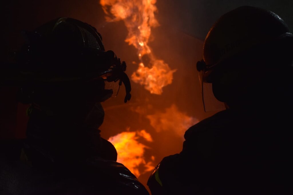 Fires out of control in Argentina