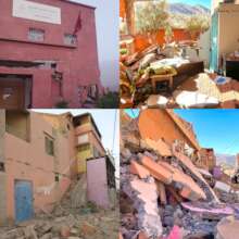 The aftermath of the earthquake on EFA houses