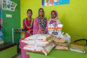 Food rations are still needed and available