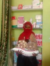 Dry ration kits for widows and families